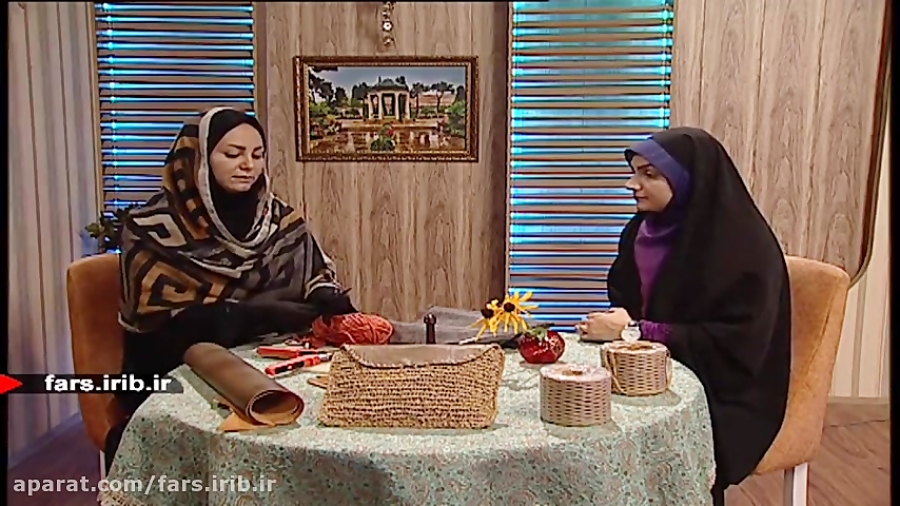 آموزش &quot; بافت کیف &quot; ق...