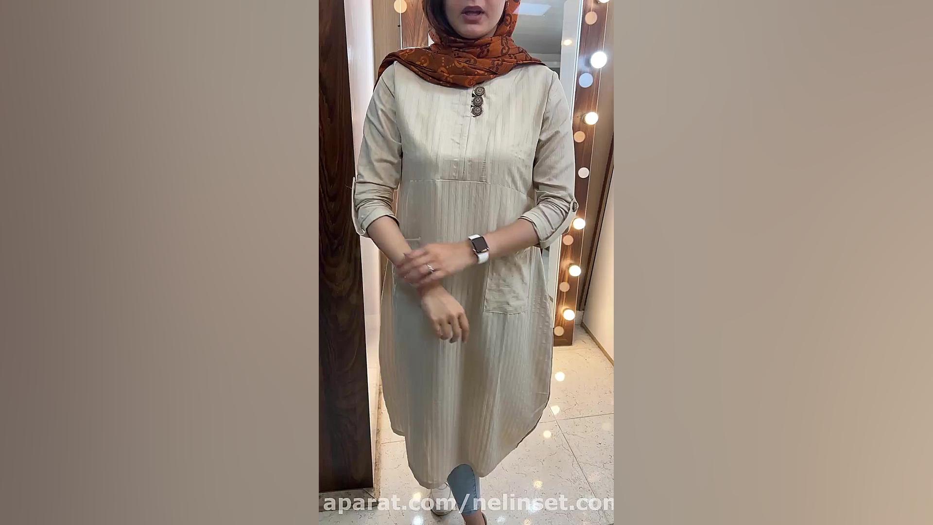 پیراهن بلند تابستانی جنس&zwnj;...