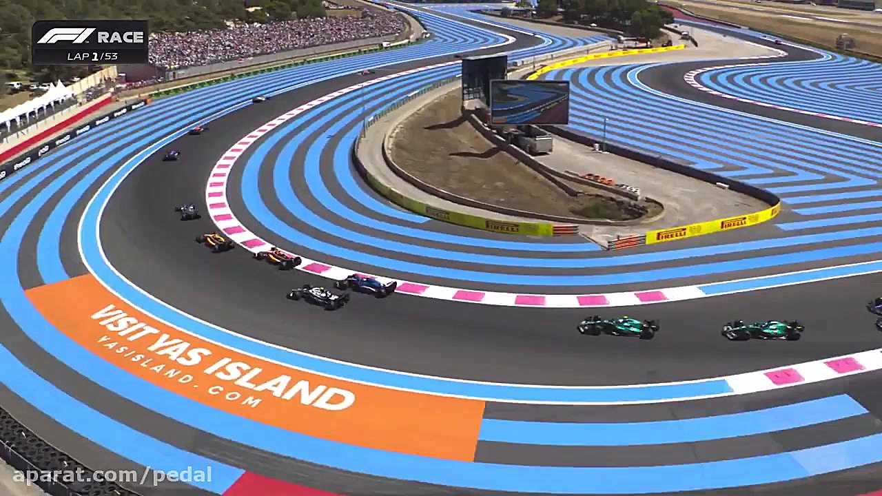 برگزیده مسابقه فرمول یک فرانسه...