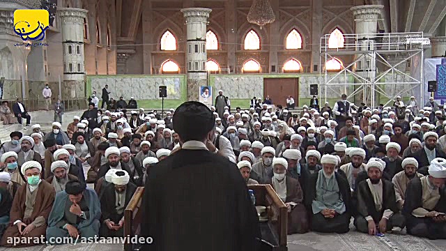 مراسم تجدید بیعت ائمه جمعه سرا...