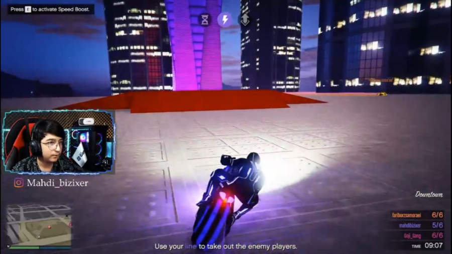 GTA آنلاین (25) | خط مرگ موتور...