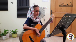 اجرای قطعه گل سنگم با گیتار تو...