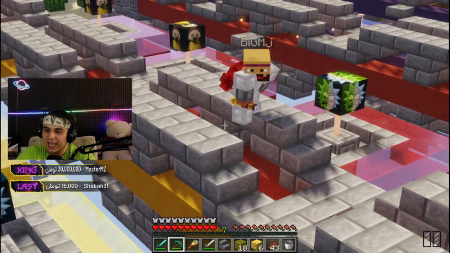 ماینکرفت آنلاین | لاکی بلاک خف...