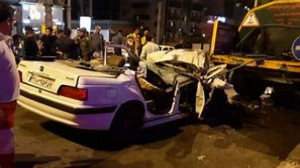 تصادف پرشیا ب ماشین امبولانس ر...