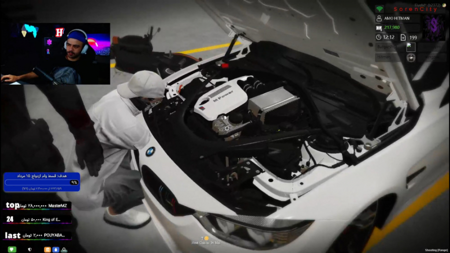 مکانیک خانوم متخصص بنز هستن !...