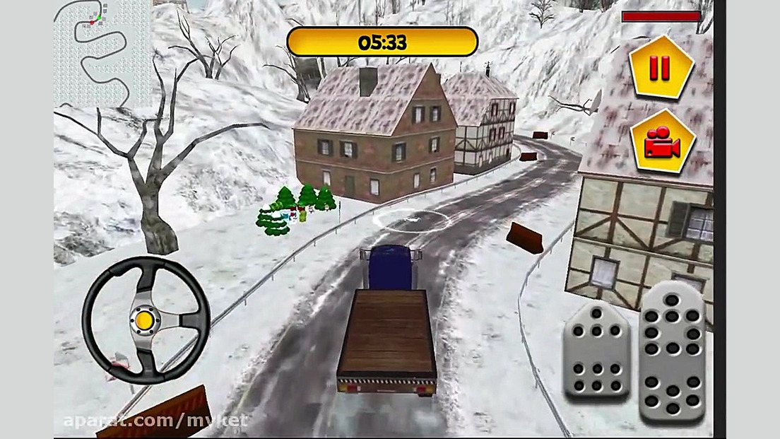 Christmas Tree Transport Truck