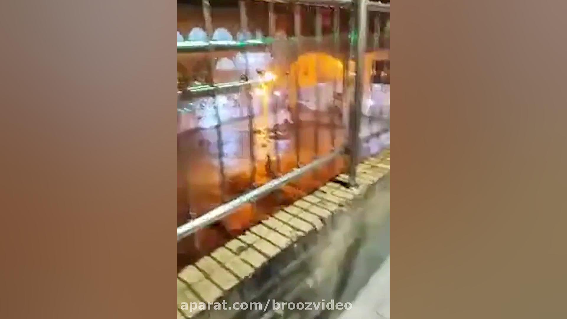 فیلم کامل لحظه وقوع سیل بلعیدن...