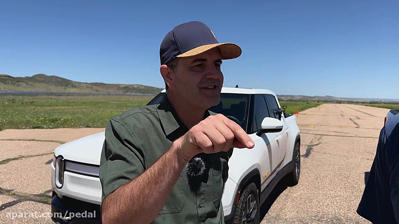 تست سرعت ریویان R1T برقی