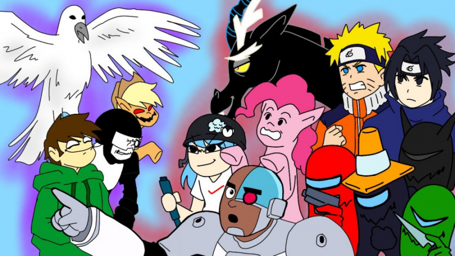 انیمیشن ترکیبی ناروتو  پینکی پ...