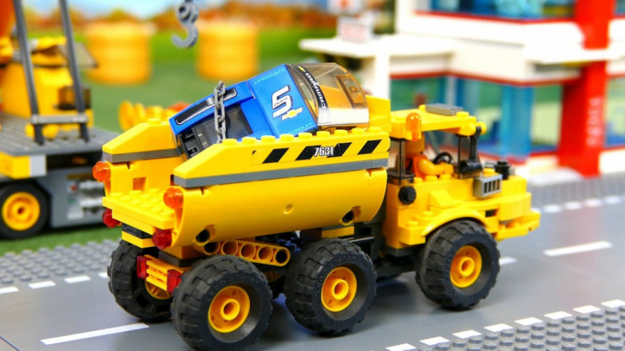 کارتون | لگو بازی | ماشین لگو،...