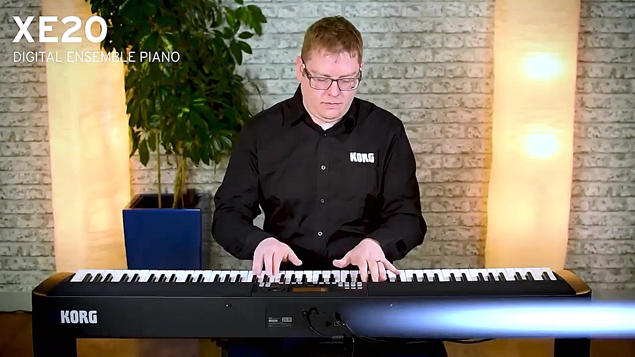 معرفی پیانو دیجیتال KORG XE20