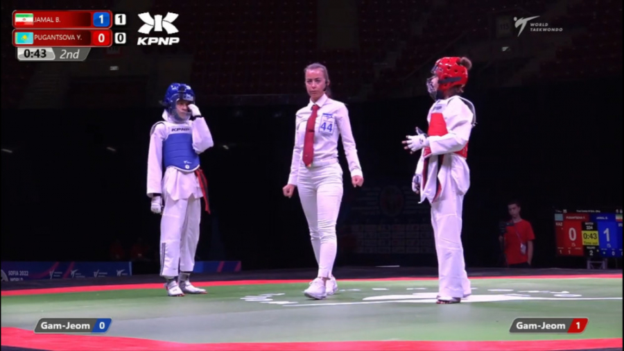 مدال طلای باران جمال لیوانی |...