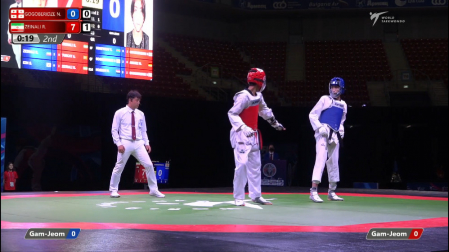 مدال طلای رادین زینالی | تکوان...