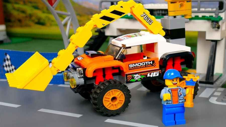 کارتون | لگو بازی | ساخت آجر ب...