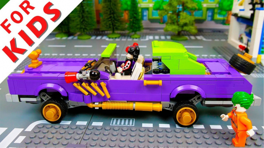 کارتون | لگو بازی | فرار جوکر...