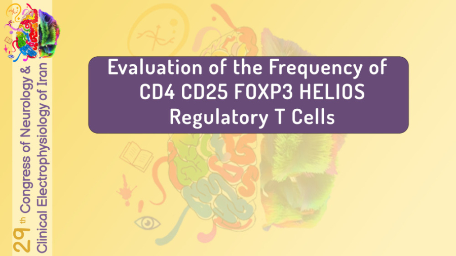 Evaluation of the Frequency of CD4 CD25 FOXP3 HELIOS Regulatory T Cells
