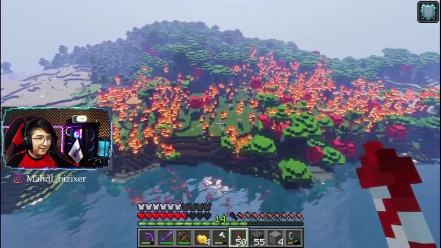 ماینکرفت آنلاین (۶۴) | آتش سوز...