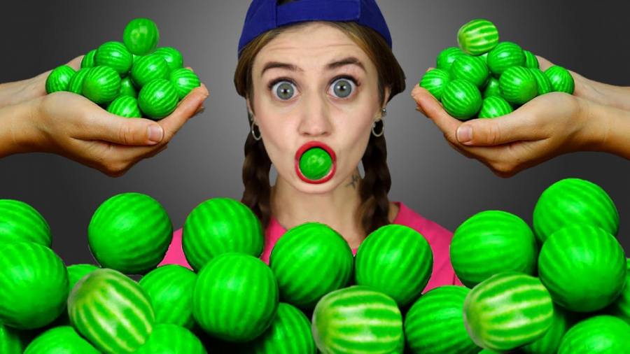 چالش خنده دار جدید  چالش غذا خ...