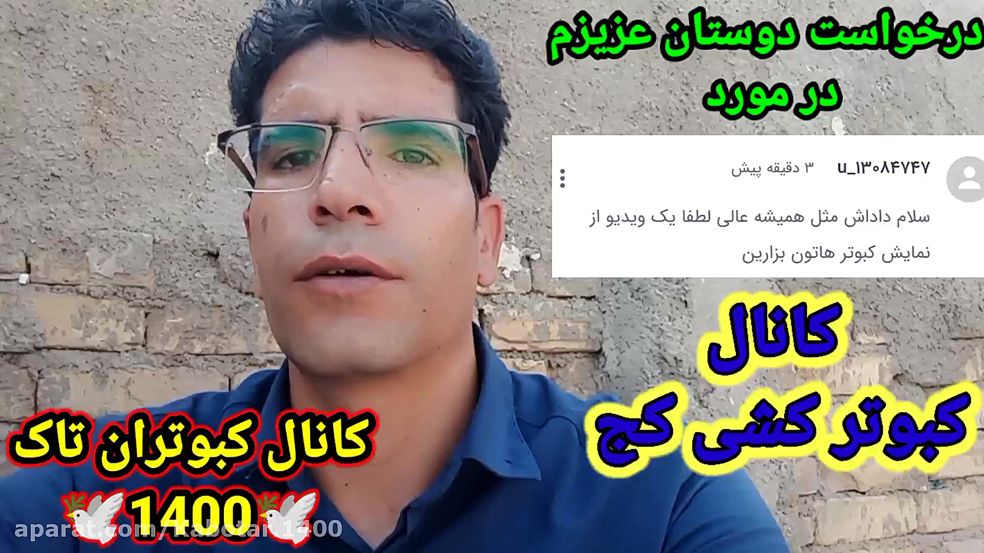 نمایشی از همه کبوترام وابتنی ک...