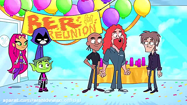 تایتان های نوجوان  کارتون تایت...