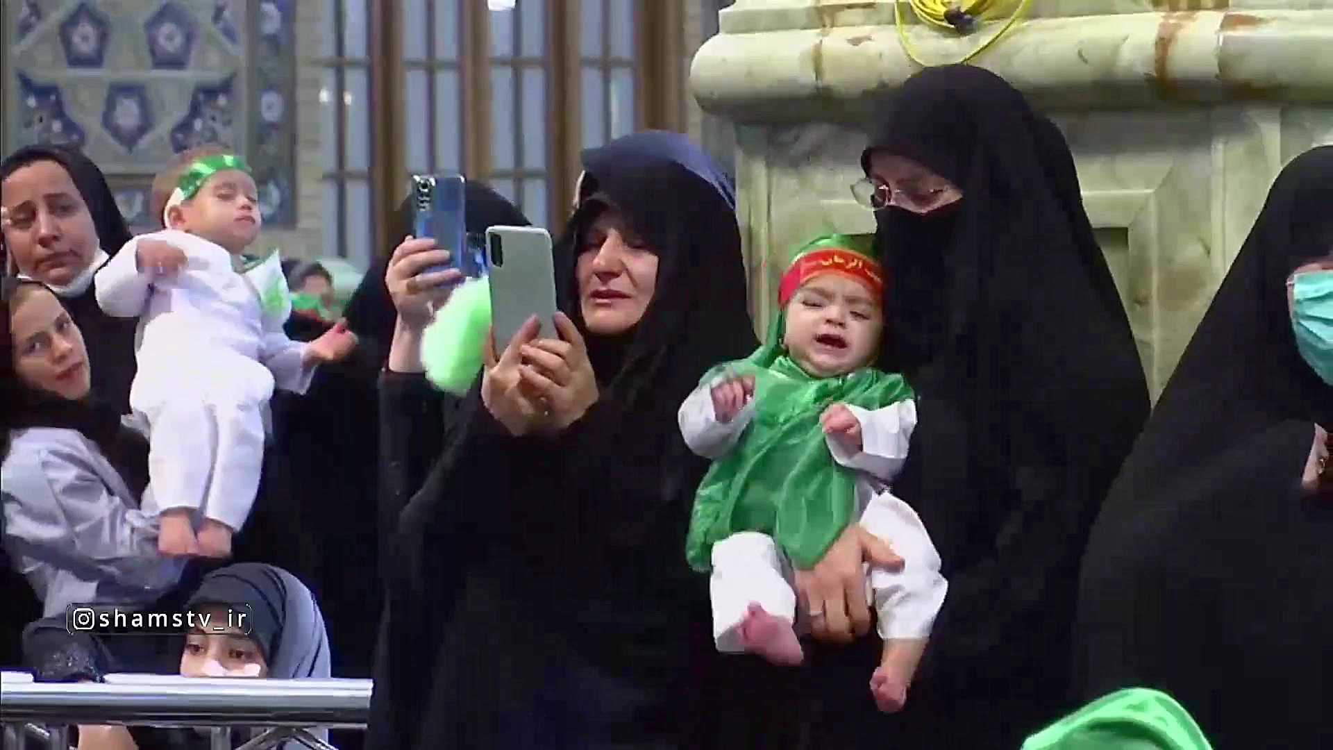 روضه‌ خوانی حضرت علی اصغر علیه...