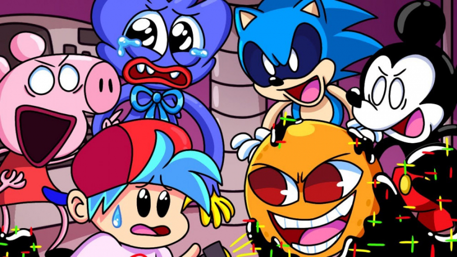 کارتون ترکیبی میکی موس  پپاپگ...