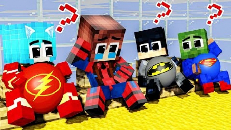 انیمیشن ماینکرافت | ابرقهرمان...