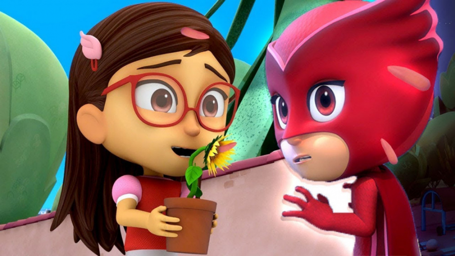 کارتون گروه شب نقاب  جغد و گل...