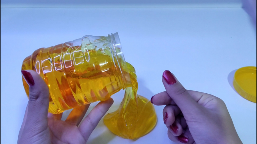 آنباکس اسلایم عسلی کیوت!