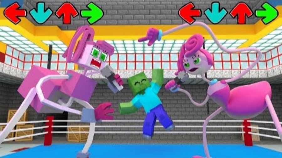 انیمیشن ماین کرافت  پاهای بلند...