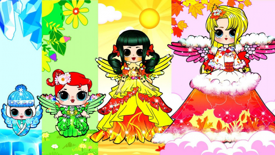 ایده های کارتونی بازی مرکب ، پ...