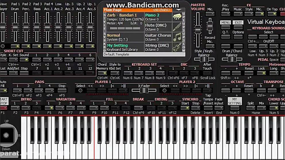 ارگ نوازی شاد حرفه ای