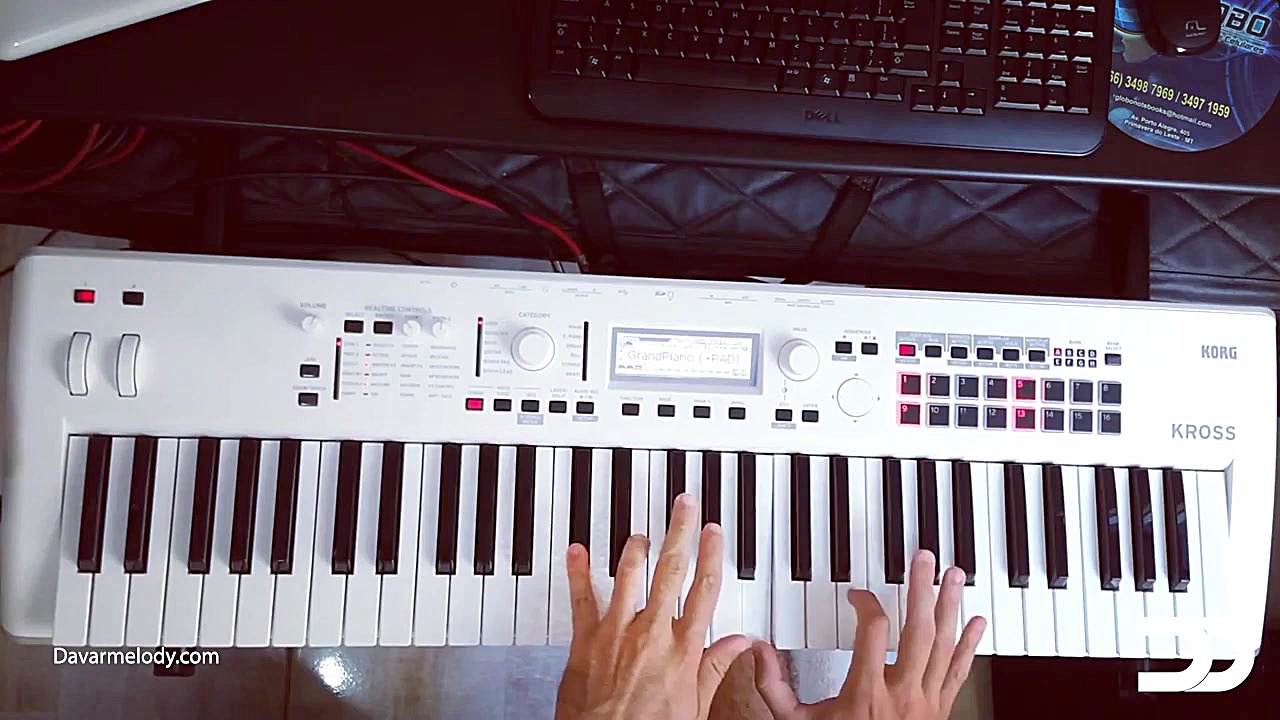 تست سینتی سایزر کرگ KORG KROSS...