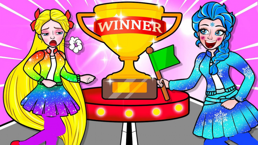 عروسک های کاغذی   راپنزل تنبل...