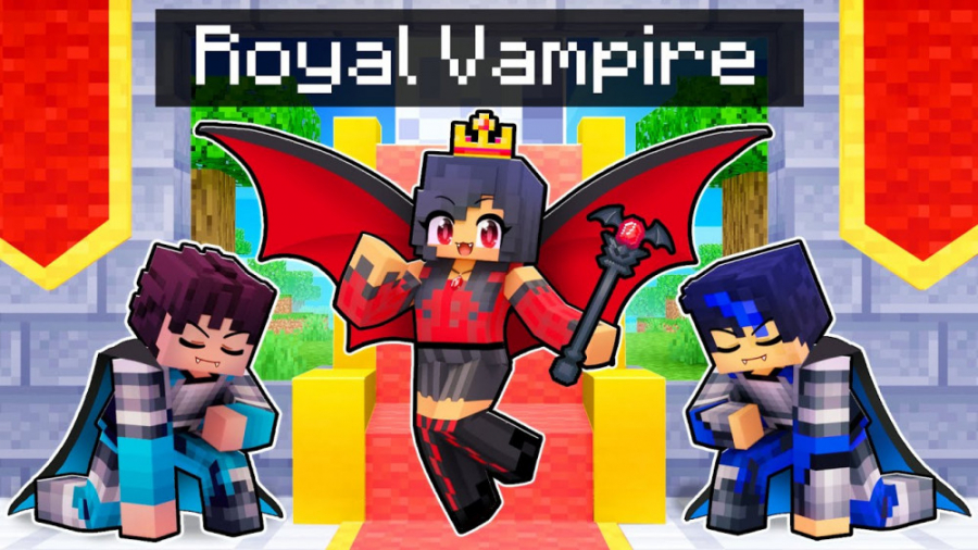 بازی خون آشام سلطنتی در ماین ک...