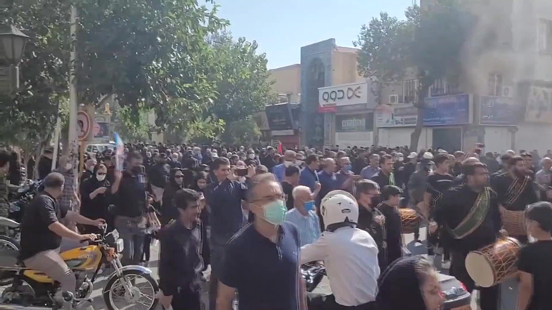 پیکر مطهر شهید اسکندری با حضور...