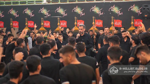 سینه زنی شب عاشورا هیئت محبان...
