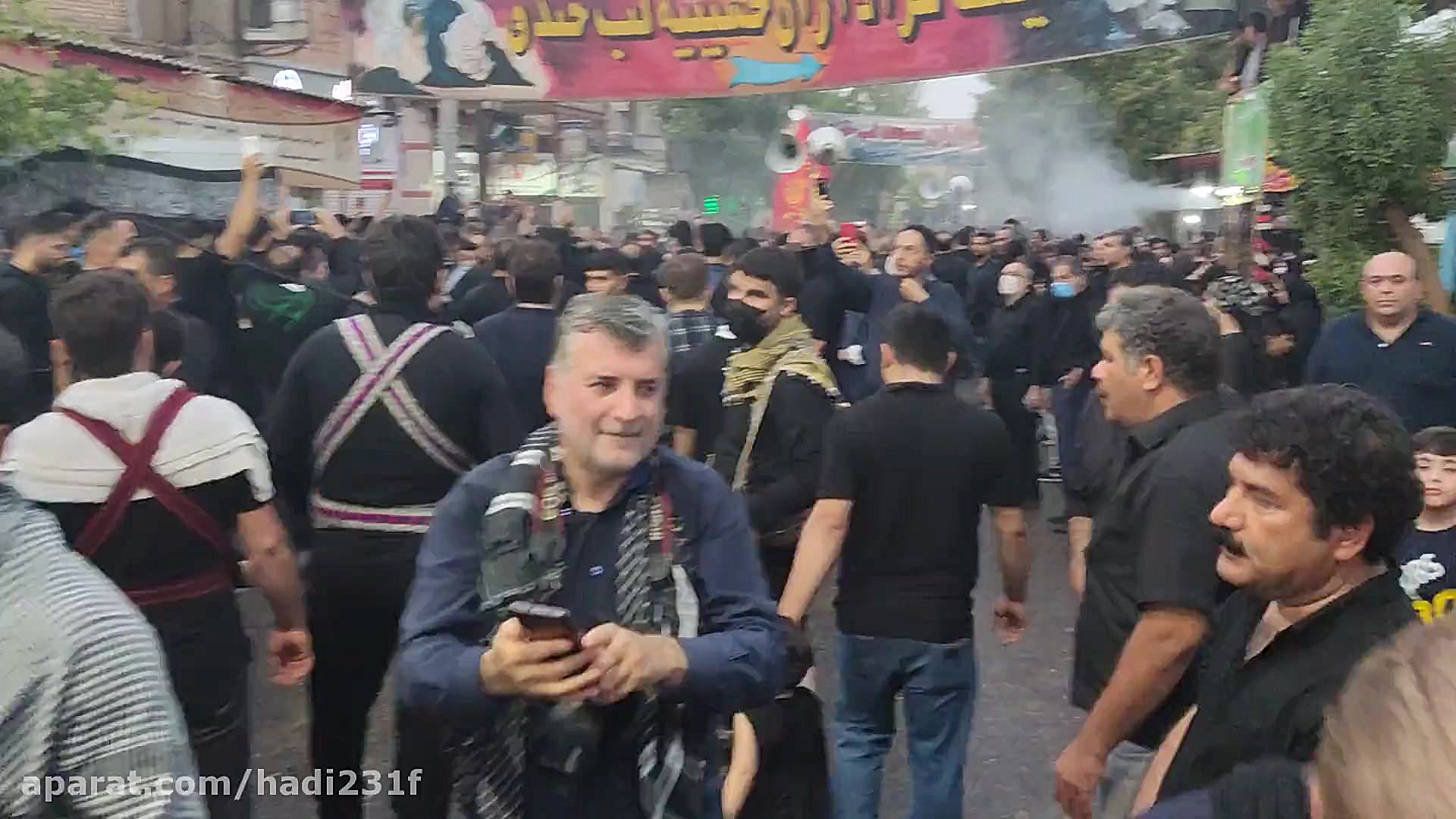 مسیر تاسوعا سال ۱۴۰۱ با مداحی...