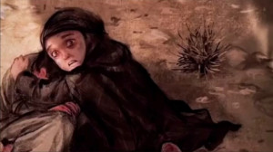 رقیه جان طاقت بیار کلیپ شهادت...