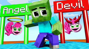 انیمیشن ماین کرافت  جنگ بچه زا...