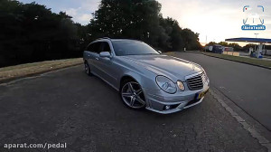 تست سرعت مرسدس E55 AMG استیشن...