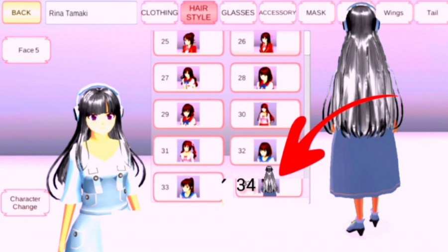 آموزش بلند کردن مو در ساکورا ا...