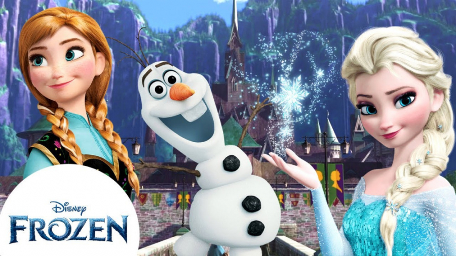 انیمیشن السا و آنا فروزن ، رقص...