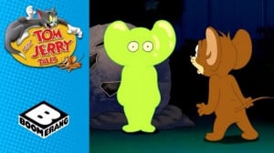 کارتون تام و جری  جری بیگانه...