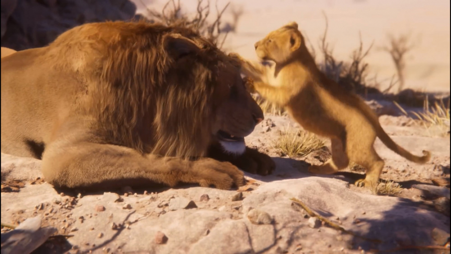 دموی گرافیکی Lion موتور بازی‌س...