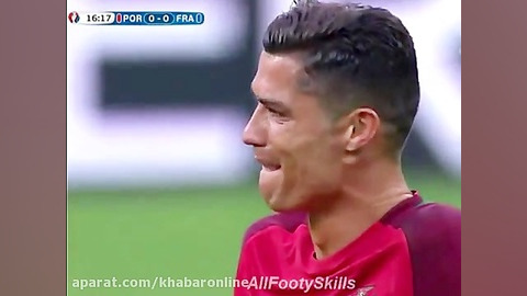 لحظه مصدومیت، اشك و حسرت رونال...