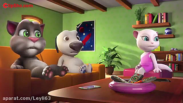 انیمیشن جذاب و بانمک گربه سخنگ...