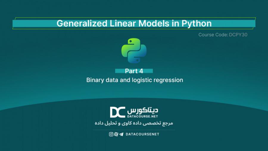 04 - Binary data and logistic regression - Python