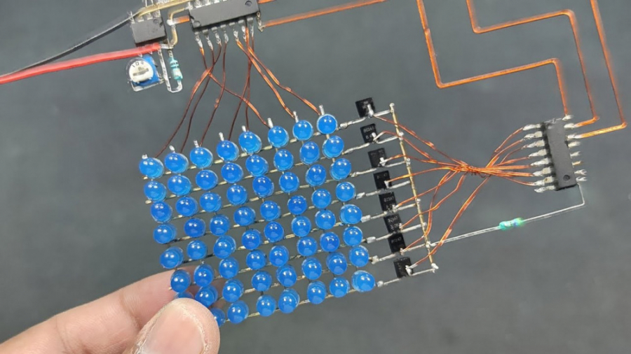 ساخت رقص نور بسیار زیبا و ساده