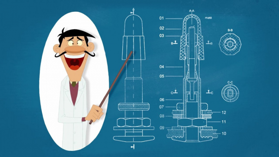 کارتون دالتون ها  پروفسور اورل